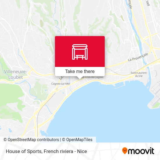 Maison Des Sports map