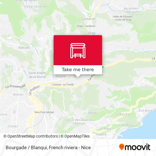 Bourgade / Blanqui map