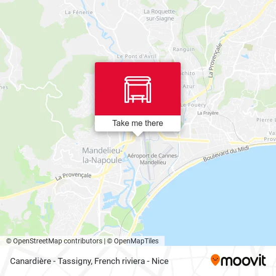 Canardière - Tassigny map