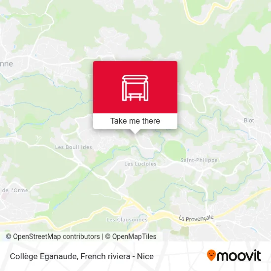 Collège Eganaude map