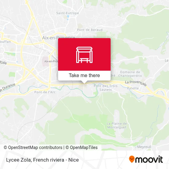 Lycee Zola map