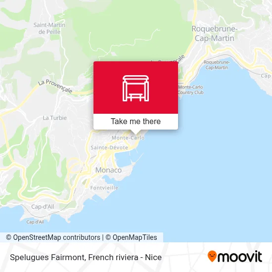 Spelugues Fairmont map