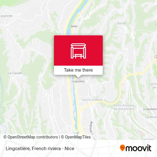 Lingostière map