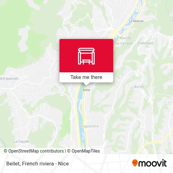 Bellet map