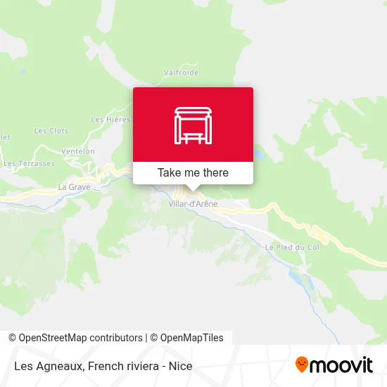Les Agneaux map