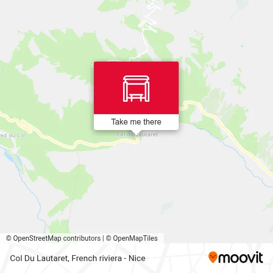 Col Du Lautaret map