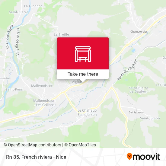 Mapa Rn 85