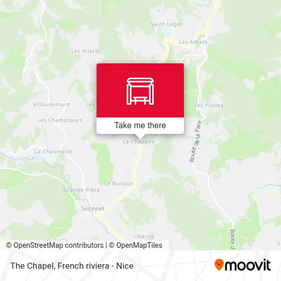 La Chapelle map