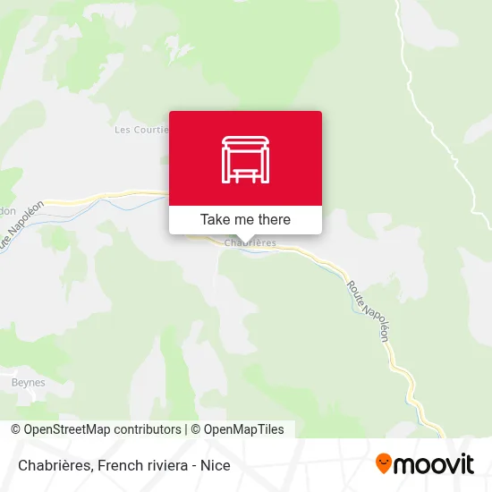 Chabrières map