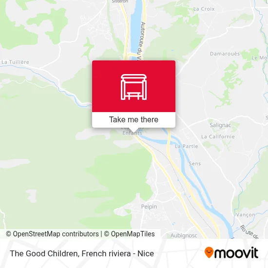 Les Bons Enfants map