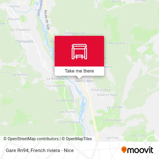 Gare Rn94 map