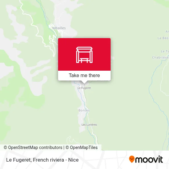 Le Fugeret map