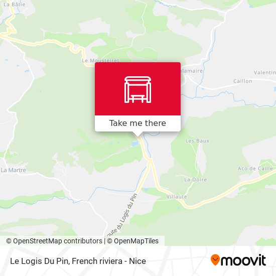 Le Logis Du Pin map