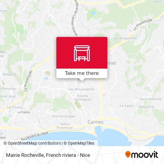 Mairie Rocheville map