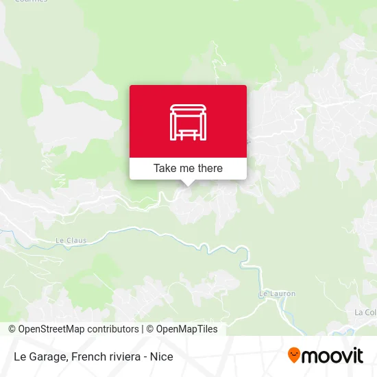 Mapa Le Garage