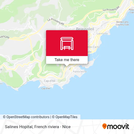 Salines Hopital map