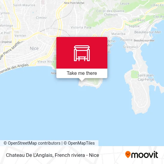 Chateau De L'Anglais map
