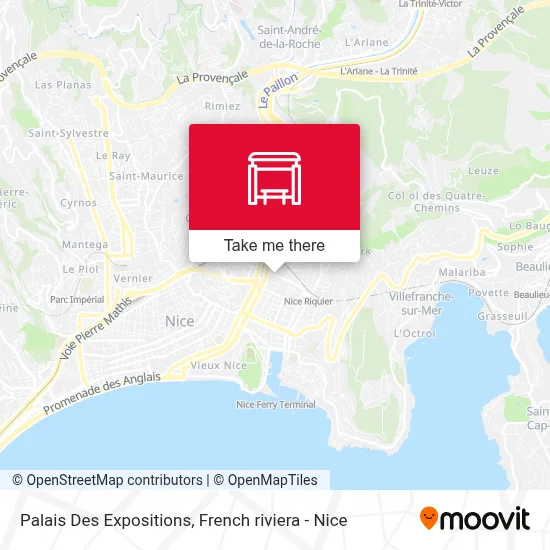 Palais Des Expositions map