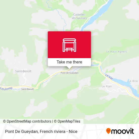 Pont De Gueydan map