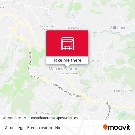 Aime Legal map