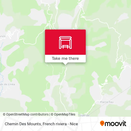 Chemin Des Mounts map