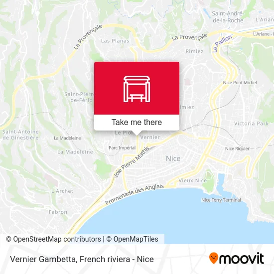 Vernier Gambetta map