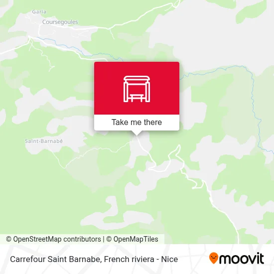 Carrefour Saint Barnabe map
