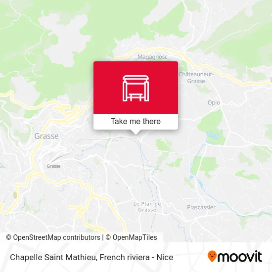 Chapelle Saint Mathieu map