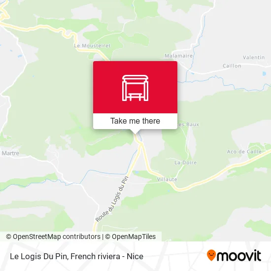Le Logis Du Pin map