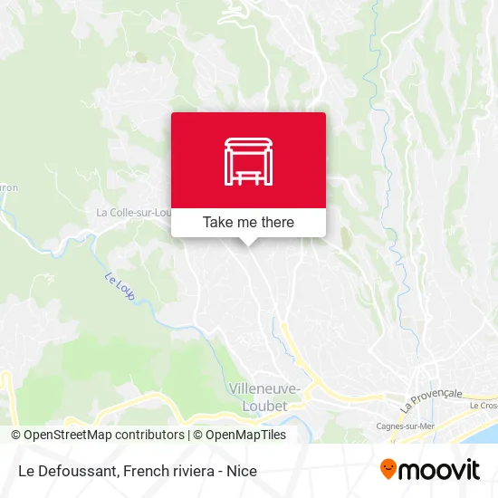 Le Defoussant map