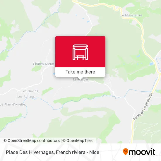 Place Des Hivernages map