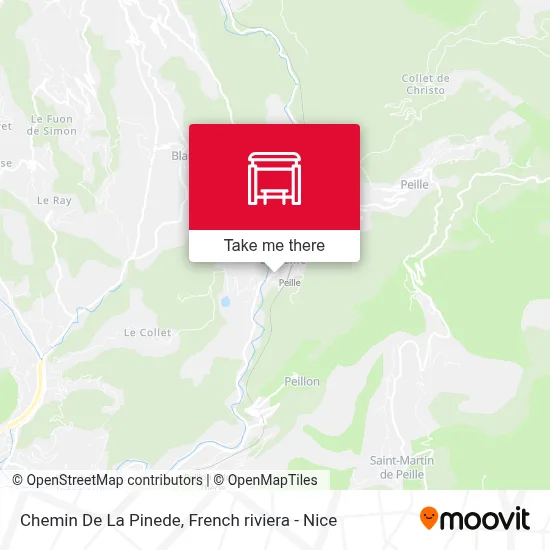 Chemin De La Pinede map