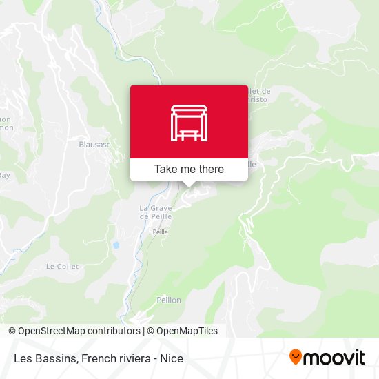 Les Bassins map