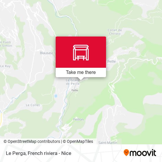 Le Perga map