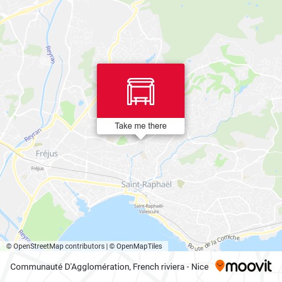 Communauté D'Agglomération map