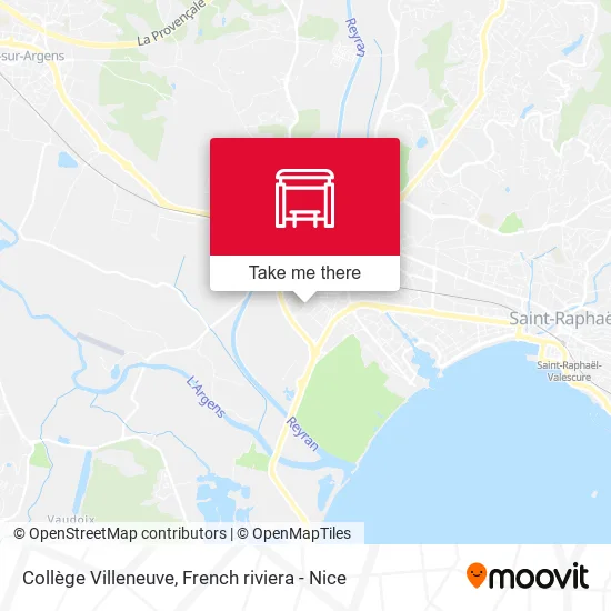 Collège Villeneuve map