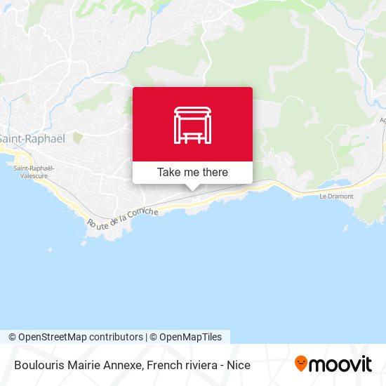 Boulouris Mairie Annexe map