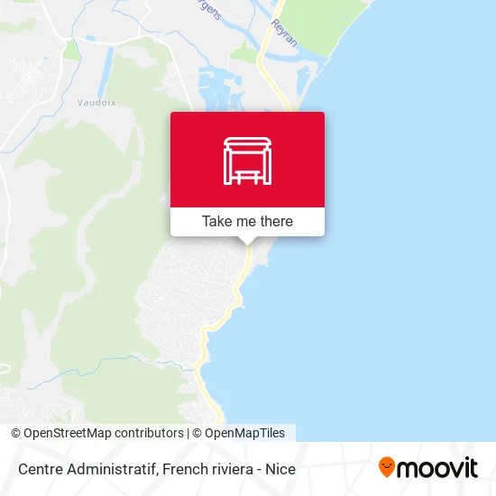 Centre Administratif map