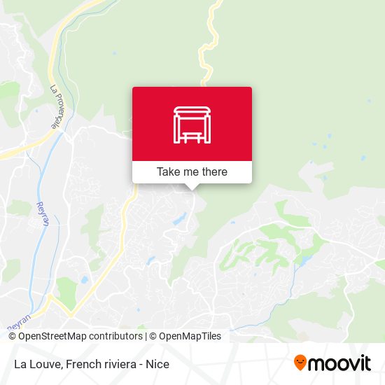 La Louve map