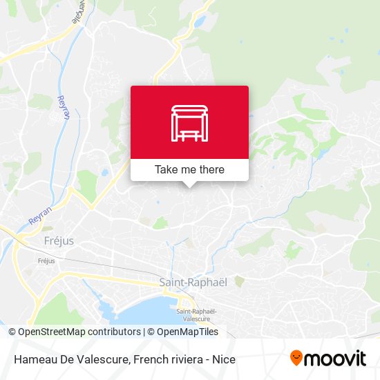 Hameau De Valescure map