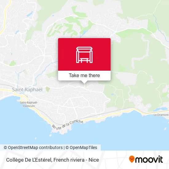 Collège De L'Estérel map