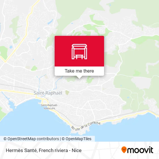 Hermès Santé map