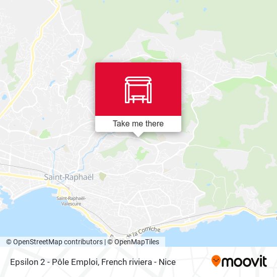Epsilon 2 - Pôle Emploi map