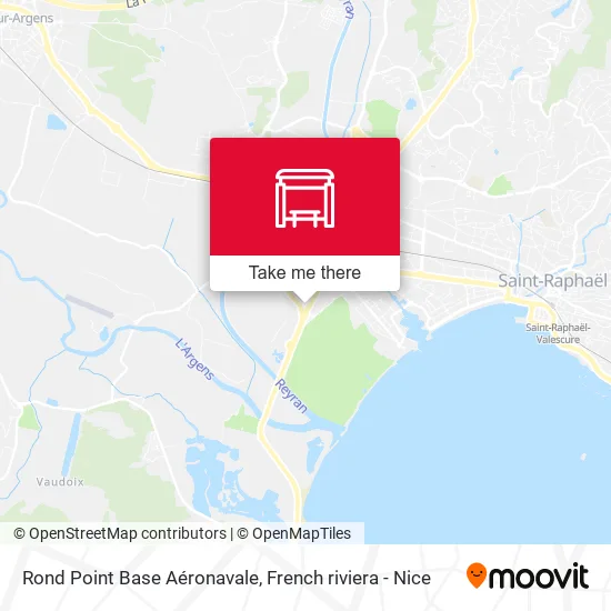 Rond Point Base Aéronavale map