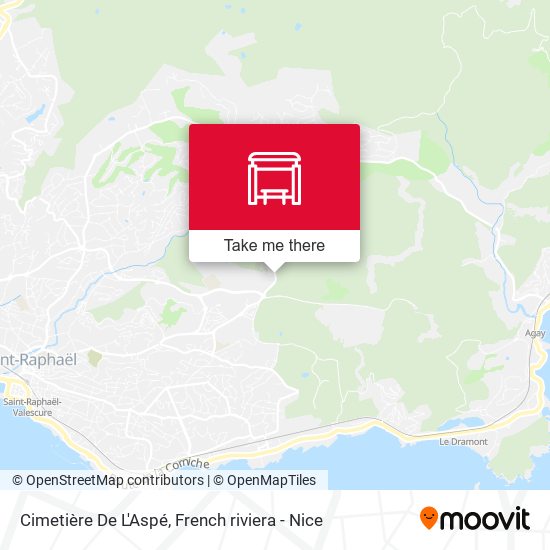 Cimetière De L'Aspé map