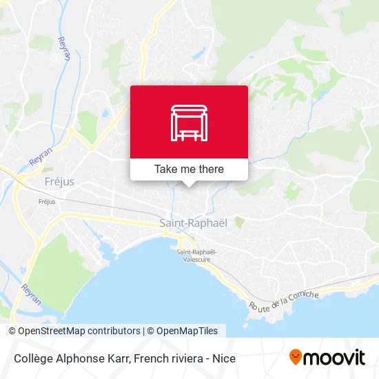 Collège Alphonse Karr map