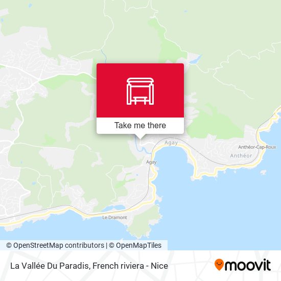 La Vallée Du Paradis map