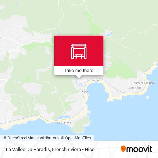 La Vallée Du Paradis map