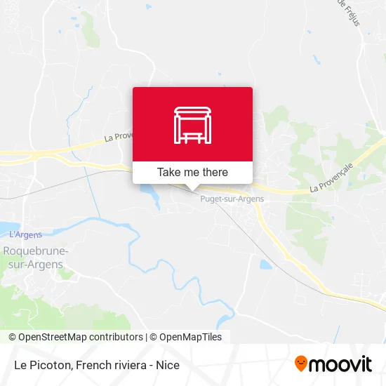 Le Picoton map