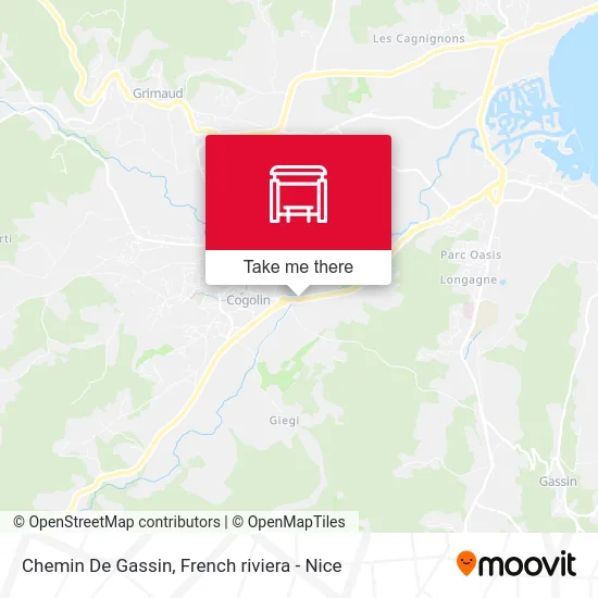 Chemin De Gassin map